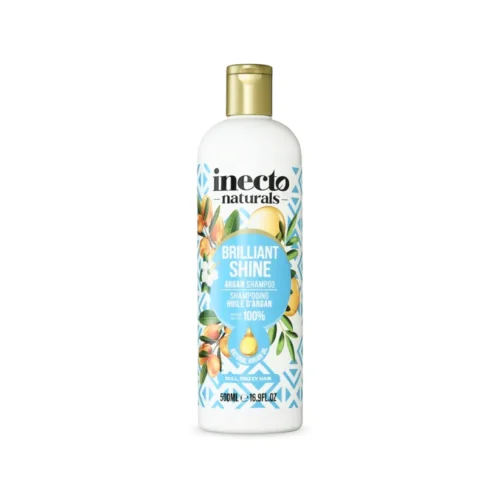 Inecto brilliant shine argan shampoo - 500ml | انيكتو شامبو الارغان - 500 مل