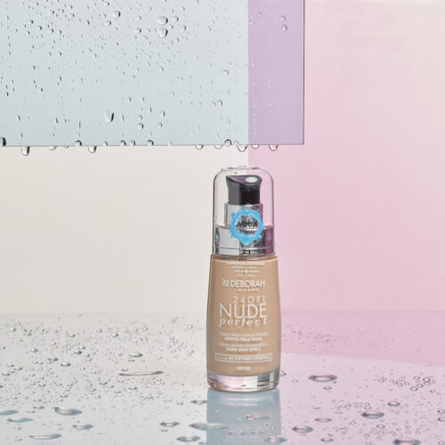 عععععععععععععع Deborah 24Ore Nude Perfect Aqua System Foundation SPF20 | ديبورا ميلانو ٢٤ أور نيود بيرفكت أكوا سيستم فاونديشن مرطب