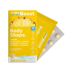 wtr Boost Body Shape | وتر بوست مكمل فوار بنكهة الاناناس لدعم وتنسيق قوام الجسم