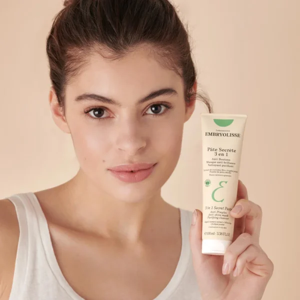 EMBRYOLISSE 3-in-1 Secret Paste - 100ml | غسول وماسك إمبريوليس السري 3 في 1 - المنقي والمعالج للبشرة المعرضة للحبوب - 100 مل