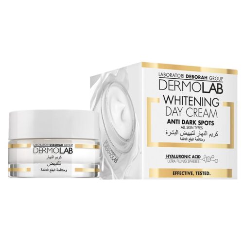 Deborah Dermolab Anti Dark Spots Whitening Day Cream - 50ml | ديرمولاب كريم نهاري لتفتيح البشرة وإزالة البقع الداكنة - 50 مل