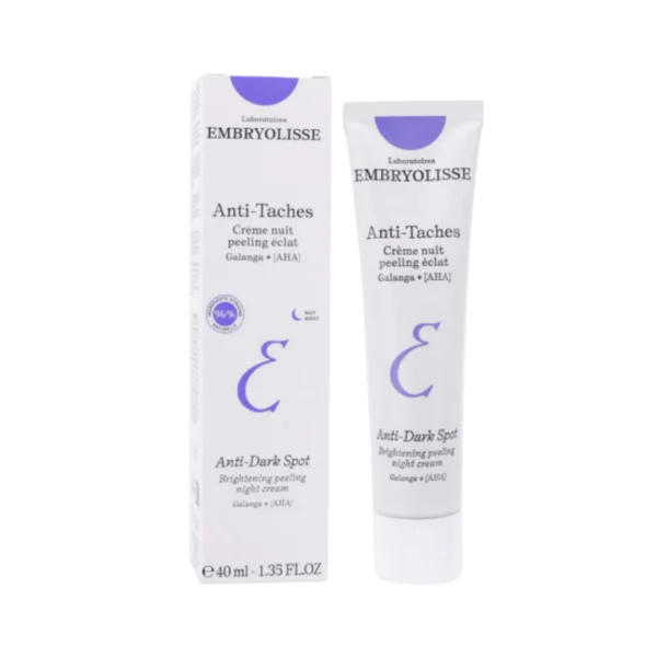 Embryolisse Anti-Taches Night Cream Radiance Peel - 40ml | امبريوليس كريم ليلي مقشر لتفتيح البقع الداكنة - 40 مل