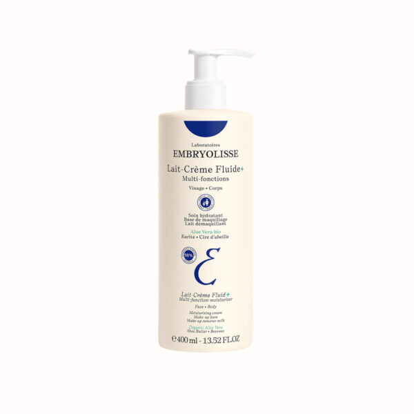 EMBRYOLISSE Lait-Crème Fluid+ - 400ml | لوشن إمبريوليس لايت-كريم فلويد بلس متعدد الاستخدامات للوجه والجسم - 400 مل