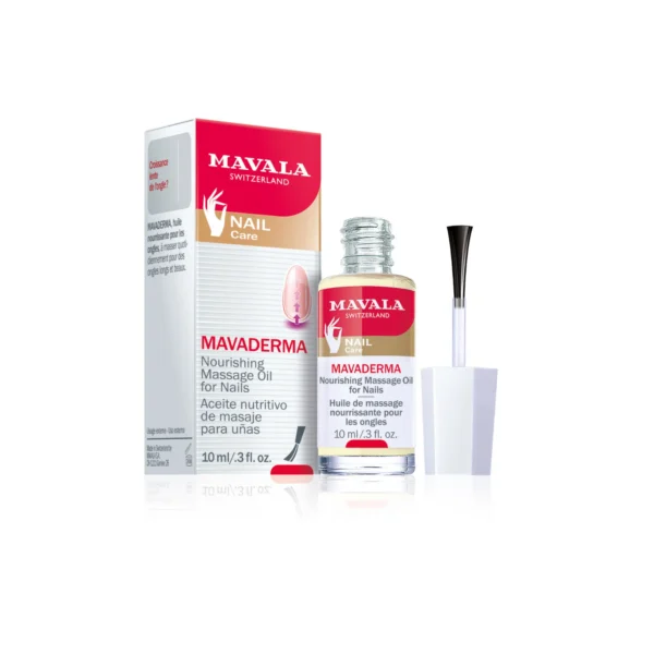 Mavaderma Mavala Mavaderma - 10ml | زيت مافالا مافاديرما المغذي لتحفيز نمو الأظافر - 10 مل