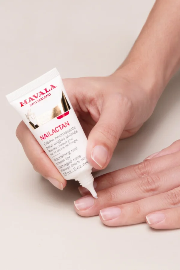 Nailactan Mavala Nailactan Nutritive Nail Cream - 15ml | كريم مافالا نايلاكتان المغذي للأظافر التالفة والمتقصفة - 15 مل