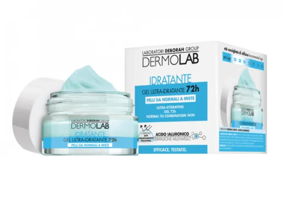DERMOLAB Gel Ultra-Idratante 72h - 50ml | ديرمولاب جل مرطب للوجه لمدة 72 ساعة - 50 مل