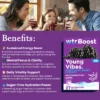Wtr Boost Young Vibes Strengthening Immunity - 36 Hydration Boosters | وتر بوست أقراص فوارة لتعزيز المناعة والترطيب بنكهة التوت - 36 قرص