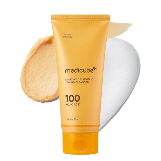 images (60) Medicube Kojic Acid Turmeric Toning Cleanser - 120g | مديكوب غسول تفتيح بالكوجيك اسد والكركم - 120غ