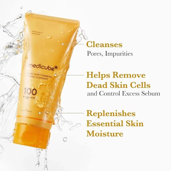 images (61) Medicube Kojic Acid Turmeric Toning Cleanser - 120g | مديكوب غسول تفتيح بالكوجيك اسد والكركم - 120غ