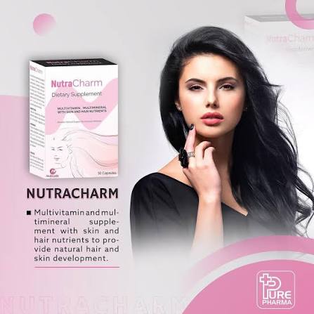 Nutralic NutraCharm Dietary supplement - 30 Capsules | نيوترالك نيوترا تشارم مكمل غذائي لدعم النضارة والحيوية - 30 كبسولة