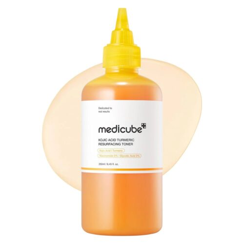 Medicube Kojic Acid Turmeric RESURFACING TONER - 250ml | مديكوب تونر بالكوجيك والكركم - 250 مل