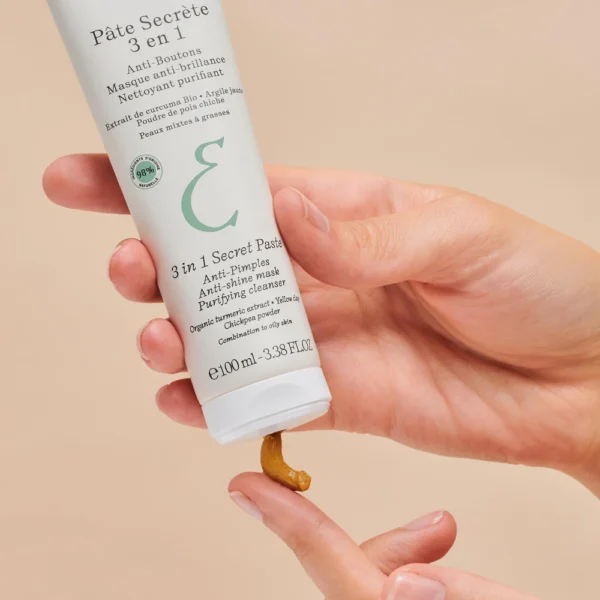 EMBRYOLISSE 3-in-1 Secret Paste - 100ml | غسول وماسك إمبريوليس السري 3 في 1 - المنقي والمعالج للبشرة المعرضة للحبوب - 100 مل