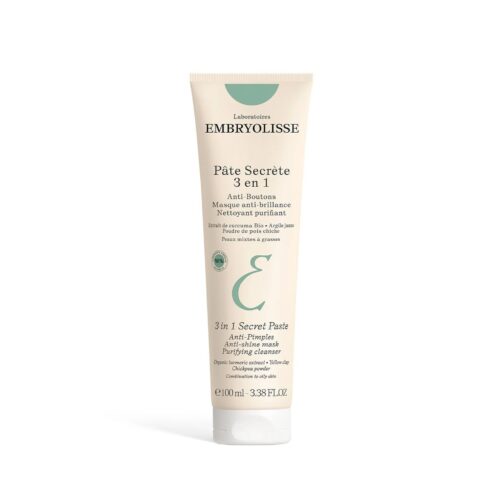 سس EMBRYOLISSE 3-in-1 Secret Paste - 100ml | غسول وماسك إمبريوليس السري 3 في 1 - المنقي والمعالج للبشرة المعرضة للحبوب - 100 مل