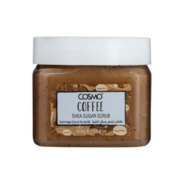 COSMO Coffee Shea Sugar Scrub - 450g | كوزمو مقشر الجسم بالسكر و القهوة و الشيا - 450 غ
