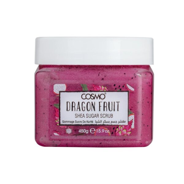 Cosmo Dragon Fruit Shea Sugar Scrub - 450g  | كوزمو مقشر للجسم - 450 غ