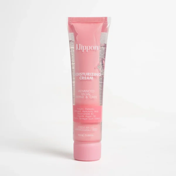 A12E1E24-DD89-497D-B790-DF367EEE893A Nippon Moisturizing Cream Advanced Facial & Care Collagen Hyaluronic Acid - 100ml | نيبون كريم مرطب بالهيالورونيك اسيد و الكولاجين - 100 مل