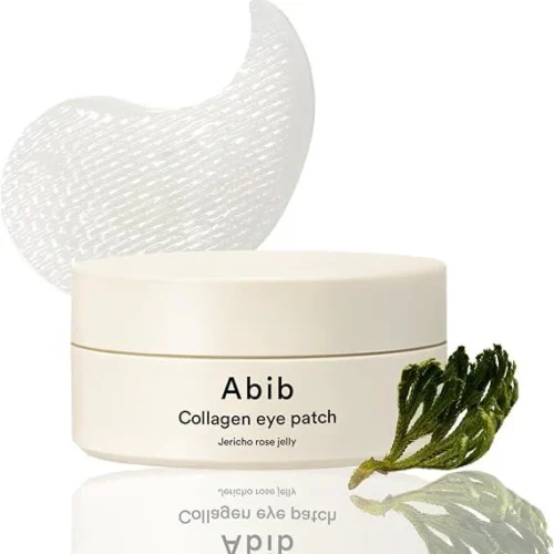 Abib Collagen Eye Patch Jericho Rose Jelly - 30 Pairs | أبيب لاصقات العين هيدروجيل بالكولاجين وزهرة الجيريشو - 30 زوج