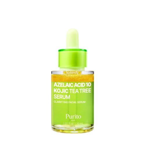 PURITO SEOUL Azelaic Acid 10 Kojic Tea Tree Serum - 30ml | بوريتو سيول سيروم حمض الازليك 10 والكوجيك وشجرة الشاي - 30 مل