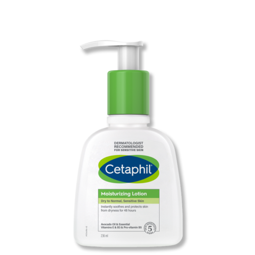 Cetaphil Moisturizing Lotion for Normal to Dry, Sensetive Skin - 236ml | سيتافيل لوشن للبشرة العادية والجافة والحساسة - 236 مل