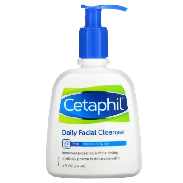 CETAPHIL FACIAL CLEANSER DAILY FOR NORMAL TO OILY SKIN - 118ml | سيتافيل غسول يومي للبشرة العادية والدهنية - 118 مل