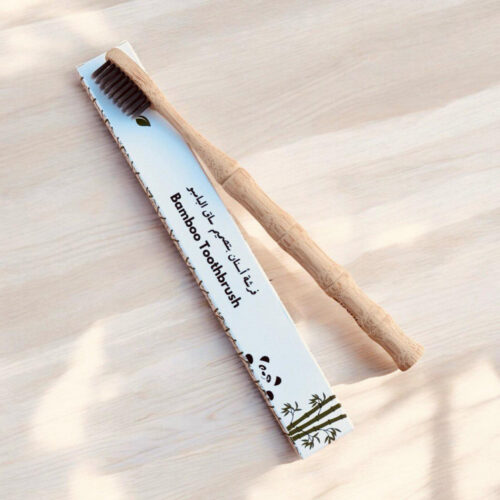 Mura Bamboo Toothbrush | مورا فرشاة اسنان بتصميم ساق البامبو