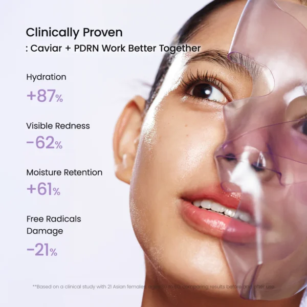 Biodance Rejuvenating Caviar PDRN Real Deep Mask | قناع بايودانس بالكافيار والـ PDRN لتجديد خلايا البشرة وإكسابها نضارة زجاجية شديدة العمق