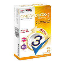 images (100) MADDOX Omegadox Omega 3 | مادوكس كبسول اوميغا ثري