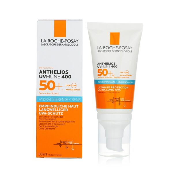 larocheposay-uvmune400normal La Roche Posay Anthelios - UVMUNE 400 Hydrating Cream SPF 50+ - 50ml | لاروش بوزيه كريم واقي شمس - 50 مل