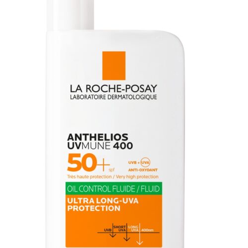 La Roche-Posay Anthelios UVMune 400 Oil Control Fluid SPF50+ - 50ml | لاروش بوزيه واقي شمس فلود للبشرة الدهنية - 50 مل