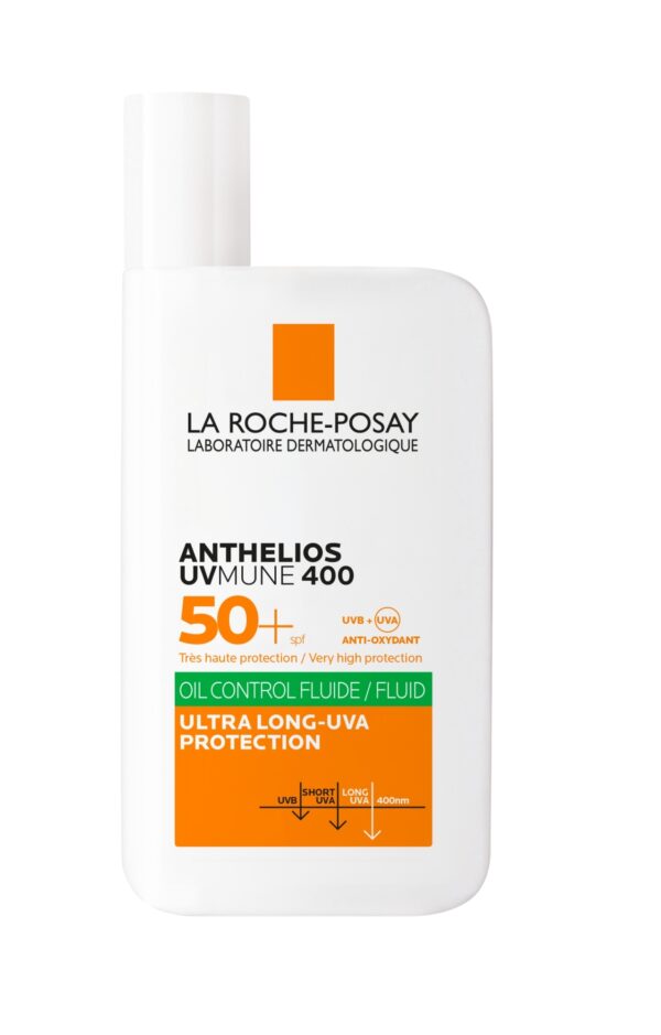 La Roche-Posay Anthelios UVMune 400 Oil Control Fluid SPF50+ - 50ml | لاروش بوزيه واقي شمس فلود للبشرة الدهنية - 50 مل