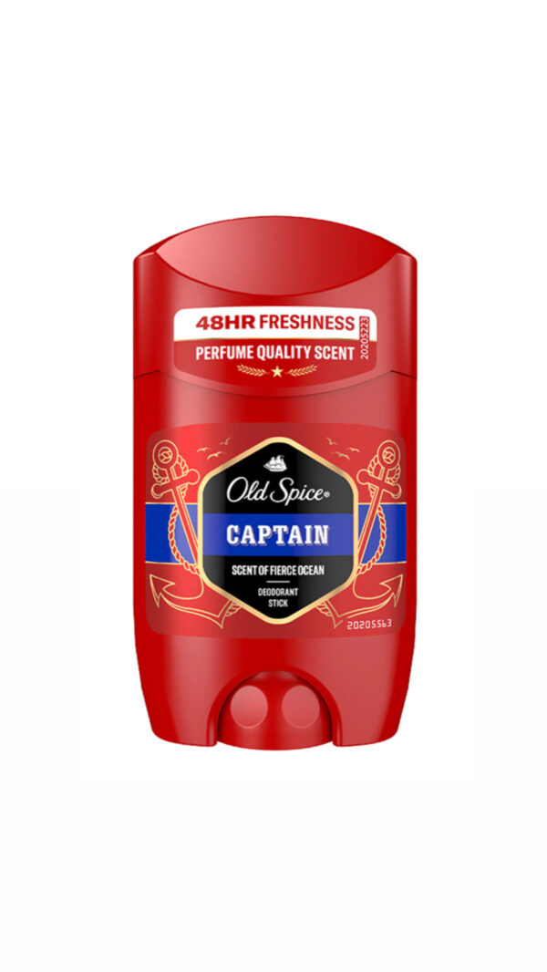 06A34CCE-A514-4727-A6D3-E7E03667D2DD Old Spice CAPTAIN Deodorant Stick - 50Ml | أولد سبايس مضاد للتعرق للرجال - 50 مل