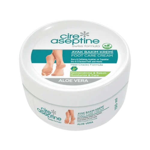 11AppImages-2026-05-01T131649.620 (1) cire aseptine Ayak Bakım Kremi Foot Care Cream - 150ml | سير آسبيتين كريم العناية بالقدمين بالصبار - 150مل