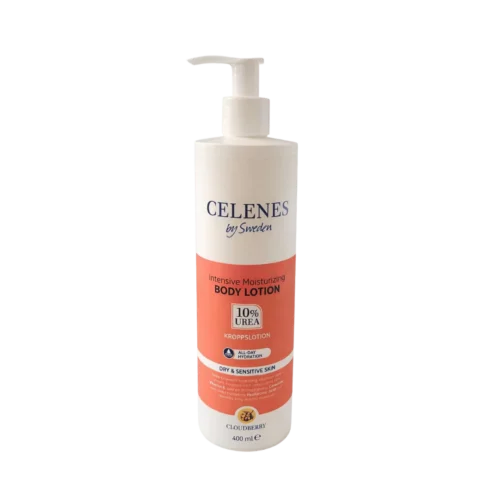 Celenes by Sweden Intensive Moisturizing Body Lotion 10% Urea - 400ml | سيلينس لوشن جسم مرطب مكثف 10% يوريا - 400 مل