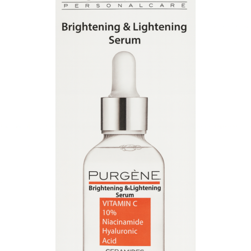 PURGÈNE Brightening & Lightening Serum – 30ml | بيورجين سيروم الفايتمن سي للنضارة – 30 مل