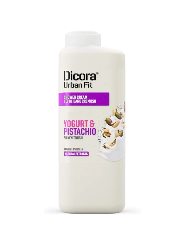 Dicora Urban Fit Detox Yogurt & Pistachio Shower Gel - 750ml | ديكورا شاور جل بالزبادي و الفستق - 750 مل