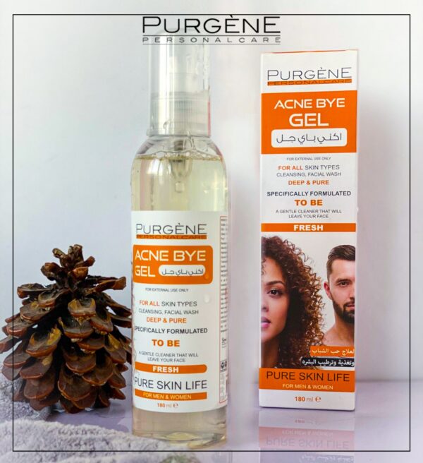 469917960_876261854693712_6918849335022720815_n PURGÈNE Acne Bye Gel – 180ml | بيورجين جل غسول وجه لحب الشباب – 180 مل