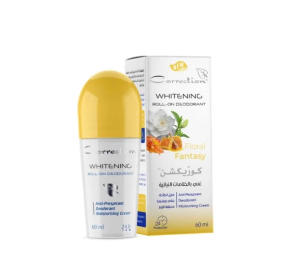 5361746158130686021_1 correction Whitening Roll-on Deodorant - Floral Fantasy - 60ml | كوركشن رول مانع تعرق - 60 مل