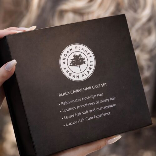 ARGAN PLANET BLACK CAVIAR HAIR CARE SET | ارغان بلانت معالج الكافيار