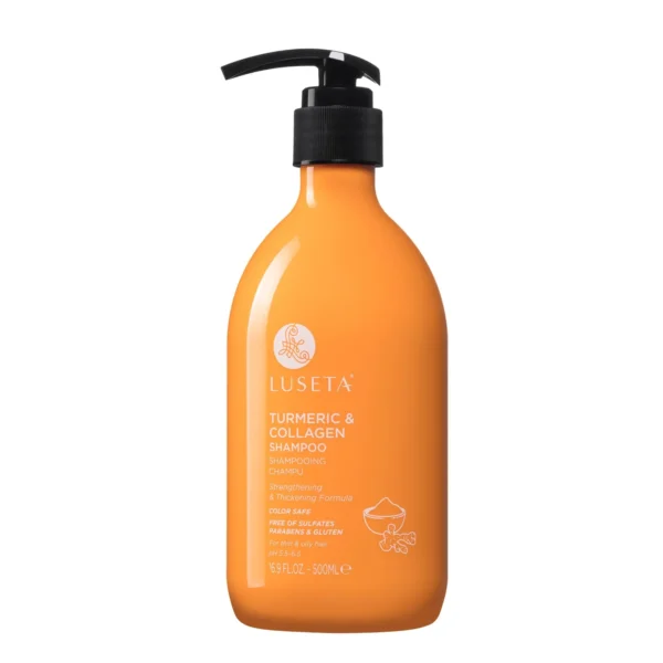 810041442031_289ab59c-60f7-4c24-b012-a1f9726aec8a LUSETA Turmeric & Collagen Shampoo - 500ml | لوسيتا شامبو الكركم و الكولاجين - 500 مل