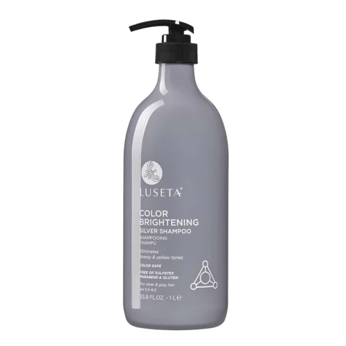 810041442147 LUSETA Color Brightening Silver Shampoo - 500ml | لوسيتا شامبو سيلفر - 500 مل
