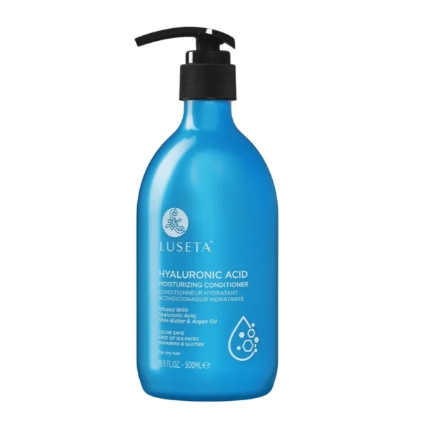 LUSETA Hyaluronic Acid Moisturizing Shampoo - ‏ 500ml | لوسيتا شامبو مرطب بالهالورونيك اسيد - 500 مل
