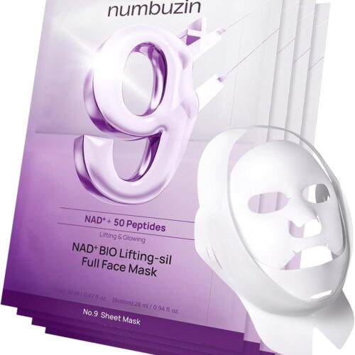 813b6277-c70f-4ed2-bf1c-303afc237ed0 Numbuzin No.9 NAD Bio Lifting Full Cover Facial Mask | نمبوزين ماسك ورقي لشد الوجه ب NAD