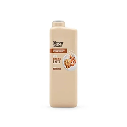 Dicora Nourishing Shower Gel Almond & Nuts - 750ml | ديكورا سائل الاستحمام باللوز والمكسرات - 750 مل