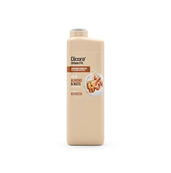 Dicora Nourishing Shower Gel Almond & Nuts - 750ml | ديكورا سائل الاستحمام باللوز والمكسرات - 750 مل