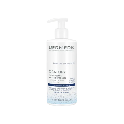 Dermedic Cicatopy Creamy Bath And Shower Gel - 300ml | ديرمديك جل كريمي للاستحمام للأطفال و الكبار - 300مل