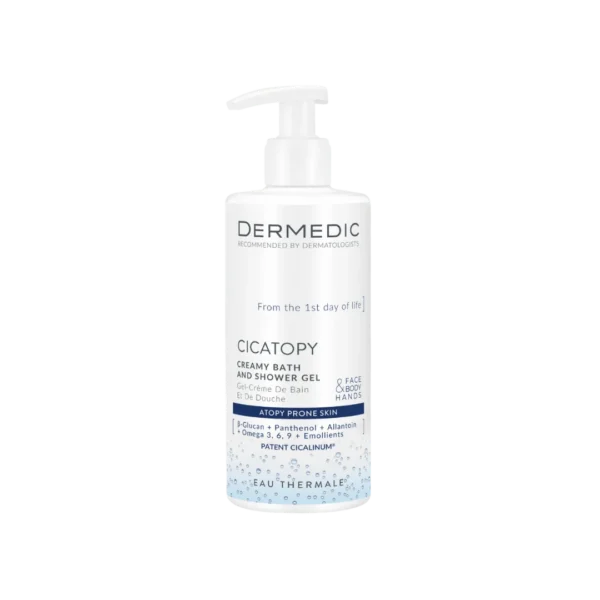 Dermedic_Cicatopy_Creamy_Bath_And_Shower_Gel_-_300ml Dermedic Cicatopy Creamy Bath And Shower Gel - 300ml | ديرمديك جل كريمي للاستحمام للأطفال و الكبار - 300مل