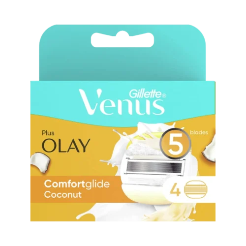 Gillette Venus & Olay Women'S Razor Blade Refills | جيليت فينس وأولاي ٤ رؤوس تبديل لشفرات حلاقة للنساء