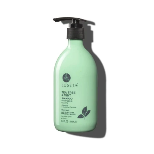 Luseta Tea Tree & Mint Shampoo - 500ml | لوسيتا شامبو بالنعناع و شجرة الشاي - 500 مل