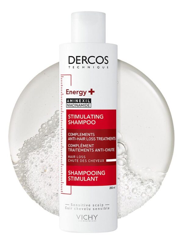 VICHY DERCOS ENERGISING SHAMPOO ANTI-HAIR LOSS - 200ml | فيتشي شامبو ضد تساقط الشعر - 200 مل