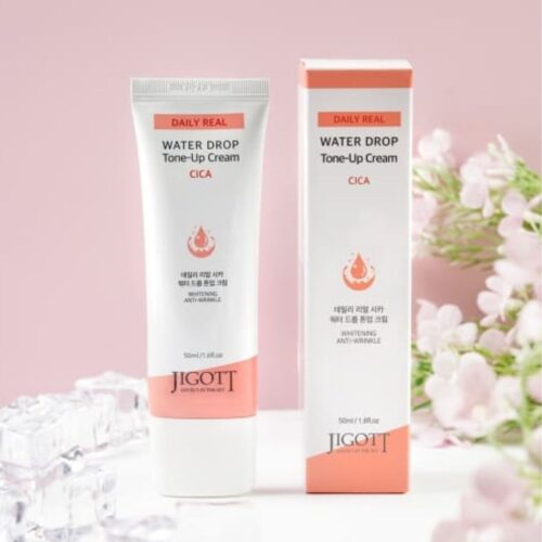 Water Drop Tone Up Cream [Daily Real Cica] - 50ml | جيكوت كريم تون اب مرطب بخلاصة السيكا - 50 مل